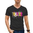 Spooky Halloween Teacher Para Counselor SPED Preppy Boo Kids Men's V-Neck T-Shirt, trending gift Spooky Halloween Teacher Para Counselor SPED Preppy Boo Kids Men's V-Neck T-Shirt, trending gift