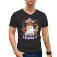 Spooky Para Crew Ghost Halloween Paraprofessional Teacher Men's V-Neck T-Shirt, trending gift