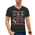 Spooky Syllables Halloween Teacher Student Education Men's V-Neck T-Shirt, trending gift Spooky Syllables Halloween Teacher Student Education Men's V-Neck T-Shirt, trending gift