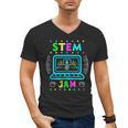 STEM Teacher Shirt STEM Teacher Tshirts STEM Is My Jam Men's V-Neck T-Shirt, trending gift
