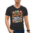 Be Like Subtraction Make A Difference Teacher Student Math Men's V-Neck T-Shirt, trending gift