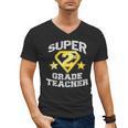 Super 2nd Grade Teacher Hero Men's V-Neck T-Shirt, Super Teacher Gifts, 2nd Grade Teacher Gifts, trending gift Super 2nd Grade Teacher Hero Men's V-Neck T-Shirt, Super Teacher Gifts, 2nd Grade Teacher Gifts, trending gift