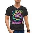 Super Teacher Back To School Apple Tie Dye First Day Men's V-Neck T-Shirt, Super Teacher Gifts, trending gift Super Teacher Back To School Apple Tie Dye First Day Men's V-Neck T-Shirt, Super Teacher Gifts, trending gift