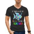 It Takes A Lot Of Sparkle To Be A Teacher Rainbow Fish For Men Women Men's V-Neck T-Shirt, trending gift It Takes A Lot Of Sparkle To Be A Teacher Rainbow Fish For Men Women Men's V-Neck T-Shirt, trending gift