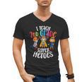 I Teach 2nd Grade Superheroes Back To School Teacher Men Women Girls Kids Men's V-Neck T-Shirt, 2nd Grade Teacher Gifts, trending gift I Teach 2nd Grade Superheroes Back To School Teacher Men Women Girls Kids Men's V-Neck T-Shirt, 2nd Grade Teacher Gifts, trending gift