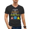 I Teach Cutest Little Monsters Halloween Teacher Men Women Men's V-Neck T-Shirt, trending gift I Teach Cutest Little Monsters Halloween Teacher Men Women Men's V-Neck T-Shirt, trending gift