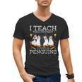 I Teach The Cutest Little Penguins Cute School Teacher Tee Men's V-Neck T-Shirt, trending gift I Teach The Cutest Little Penguins Cute School Teacher Tee Men's V-Neck T-Shirt, trending gift