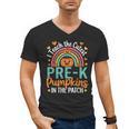 I Teach The Cutest Pre-K Pumpkin Teacher Student Halloween Men's V-Neck T-Shirt, trending gift I Teach The Cutest Pre-K Pumpkin Teacher Student Halloween Men's V-Neck T-Shirt, trending gift