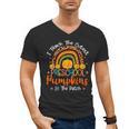 I Teach The Cutest Preschool Pumpkin Teacher Halloween For Men Women Kids Men's V-Neck T-Shirt, trending gift