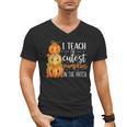 I Teach The Cutest Pumpkins In The Patch Fall Autumn Teacher Men's V-Neck T-Shirt, trending gift