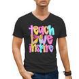 Teach Love Inspire Preppy Back To School Teacher Women Men's V-Neck T-Shirt, trending gift