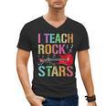I Teach Rockstars Band Vibes Teacher Rocks My Music Teaching Men's V-Neck T-Shirt, trending gift I Teach Rockstars Band Vibes Teacher Rocks My Music Teaching Men's V-Neck T-Shirt, trending gift