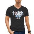 Teach Teacher Coquette Bow Pencil Back To School First Day Men's V-Neck T-Shirt, trending gift Teach Teacher Coquette Bow Pencil Back To School First Day Men's V-Neck T-Shirt, trending gift