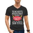 Teacher Assistant Teaching School Ninja Appreciation Men's V-Neck T-Shirt, trending gift