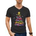 Teacher Crayon Christmas Tree Lights Student School Xmas Men's V-Neck T-Shirt, trending gift Teacher Crayon Christmas Tree Lights Student School Xmas Men's V-Neck T-Shirt, trending gift