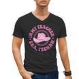 In My Teacher Era Yeehaw Pink Teacher Western Cowgirl Men's V-Neck T-Shirt, trending gift In My Teacher Era Yeehaw Pink Teacher Western Cowgirl Men's V-Neck T-Shirt, trending gift