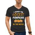 Teacher Halloween Pre-K Teacher Kindergarten Cutest Pumpkins Men Women Kids Men's V-Neck T-Shirt, trending gift Teacher Halloween Pre-K Teacher Kindergarten Cutest Pumpkins Men Women Kids Men's V-Neck T-Shirt, trending gift