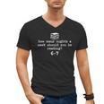 Teacher Haunted By 6-7 Halloween 6 7 Reading Book 67 Men's V-Neck T-Shirt, trending gift