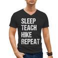 Teacher Hiking Shirt Teaching Hiker T Shirt Men's V-Neck T-Shirt, trending gift