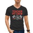 Teacher Pit Crew Race Car Driver Costume Men Women Kids Men's V-Neck T-Shirt, trending gift