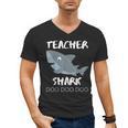 Teacher Shark Shirt Christmas Idea For Him Her Men's V-Neck T-Shirt, trending gift