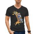 Teacher Shirt Giraffe Holding Books Bookworm Librarian Men's V-Neck T-Shirt, trending gift Teacher Shirt Giraffe Holding Books Bookworm Librarian Men's V-Neck T-Shirt, trending gift