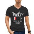 Teacher Summer Recharge Required Last Day School Women Men's V-Neck T-Shirt, trending gift Teacher Summer Recharge Required Last Day School Women Men's V-Neck T-Shirt, trending gift