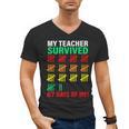 My Teacher Survived 67 Days Of Me School Kids Costume Men's V-Neck T-Shirt, trending gift