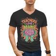 Teacher Teachers Love Brains Halloween Men Women Men's V-Neck T-Shirt, trending gift Teacher Teachers Love Brains Halloween Men Women Men's V-Neck T-Shirt, trending gift