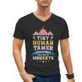 Teacher Tiny Human Tamer This My Circus These Are My Monkeys Men's V-Neck T-Shirt, trending gift