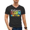 Teacher Y'All Gonna Learn Today First Day Of School Men's V-Neck T-Shirt, trending gift Teacher Y'All Gonna Learn Today First Day Of School Men's V-Neck T-Shirt, trending gift