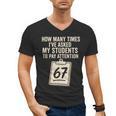 Teachers 67 Meme Men's V-Neck T-Shirt, trending gift Teachers 67 Meme Men's V-Neck T-Shirt, trending gift