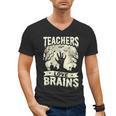 Teachers Love Brains Halloween Costume Boo Trick Teach Men's V-Neck T-Shirt, trending gift Teachers Love Brains Halloween Costume Boo Trick Teach Men's V-Neck T-Shirt, trending gift