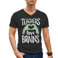 Teachers Love Brains Halloween Costume Trick Treat Zombie Men's V-Neck T-Shirt, trending gift Teachers Love Brains Halloween Costume Trick Treat Zombie Men's V-Neck T-Shirt, trending gift