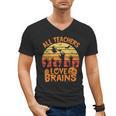 All Teachers Love Brains Teachers Halloween Teacher Men's V-Neck T-Shirt, trending gift All Teachers Love Brains Teachers Halloween Teacher Men's V-Neck T-Shirt, trending gift