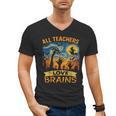 All Teachers Love Brains Shirt Teacher Halloween Tee Men's V-Neck T-Shirt, trending gift All Teachers Love Brains Shirt Teacher Halloween Tee Men's V-Neck T-Shirt, trending gift