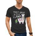 Teachers Testing Day Test Day No Prob Llama Teacher Men's V-Neck T-Shirt, trending gift Teachers Testing Day Test Day No Prob Llama Teacher Men's V-Neck T-Shirt, trending gift