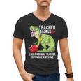 Teachersaurus Rex Dinosaur Like A Normal Teacher Saurus Men's V-Neck T-Shirt, trending gift Teachersaurus Rex Dinosaur Like A Normal Teacher Saurus Men's V-Neck T-Shirt, trending gift