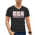 Teaching Is My Boos Teacher Ghost Halloween Women Girls Men's V-Neck T-Shirt, trending gift