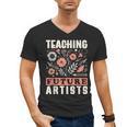 Teaching Future Artists For Art Teachers And Lovers For Men Women Girls Kids Men's V-Neck T-Shirt, trending gift