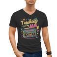 Teaching Is My Jam Groovy Retro Teacher Back To School Men's V-Neck T-Shirt, Groovy Teacher Gifts, trending gift Teaching Is My Jam Groovy Retro Teacher Back To School Men's V-Neck T-Shirt, Groovy Teacher Gifts, trending gift