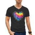 Teaching Is a Work Of Heart Tie Dye Hippie For Teacher For Men Women Girls Kids Men's V-Neck T-Shirt, trending gift