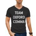 Team Oxford Comma English Majors And Teachers For Men Women Girls Kids Men's V-Neck T-Shirt, English Teacher Gifts, trending gift