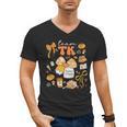 Team TK Crew Preppy Coquette Bow Pumpkin Fall TK Teacher Men's V-Neck T-Shirt, trending gift Team TK Crew Preppy Coquette Bow Pumpkin Fall TK Teacher Men's V-Neck T-Shirt, trending gift