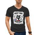 Test Day Stressed Cat Teacher Student Kids Testing Day Men's V-Neck T-Shirt, trending gift Test Day Stressed Cat Teacher Student Kids Testing Day Men's V-Neck T-Shirt, trending gift