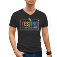 Testing Mode On Testing Day Motivational Teacher Kids Men's V-Neck T-Shirt, trending gift Testing Mode On Testing Day Motivational Teacher Kids Men's V-Neck T-Shirt, trending gift