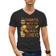 Thankful For My 4th Grade Turkey Thanksgiving Turkey Teacher Men's V-Neck T-Shirt, 4th Grade Teacher Gifts, trending gift Thankful For My 4th Grade Turkey Thanksgiving Turkey Teacher Men's V-Neck T-Shirt, 4th Grade Teacher Gifts, trending gift