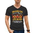 Thankful For My 5th Grade Turkeys Thanksgiving Teacher Fall Men's V-Neck T-Shirt, trending gift