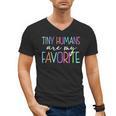 Tiny Humans Are My Favorite Daycare Provider Teacher Daycare Men's V-Neck T-Shirt, trending gift Tiny Humans Are My Favorite Daycare Provider Teacher Daycare Men's V-Neck T-Shirt, trending gift