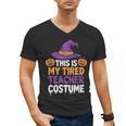 This Is My Tired Teacher Costume Halloween Men's V-Neck T-Shirt, trending gift